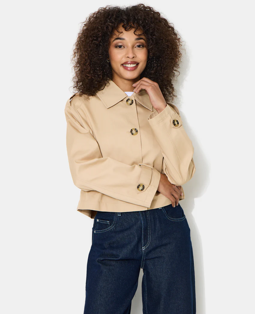 Pimkie Veste courte façon trench