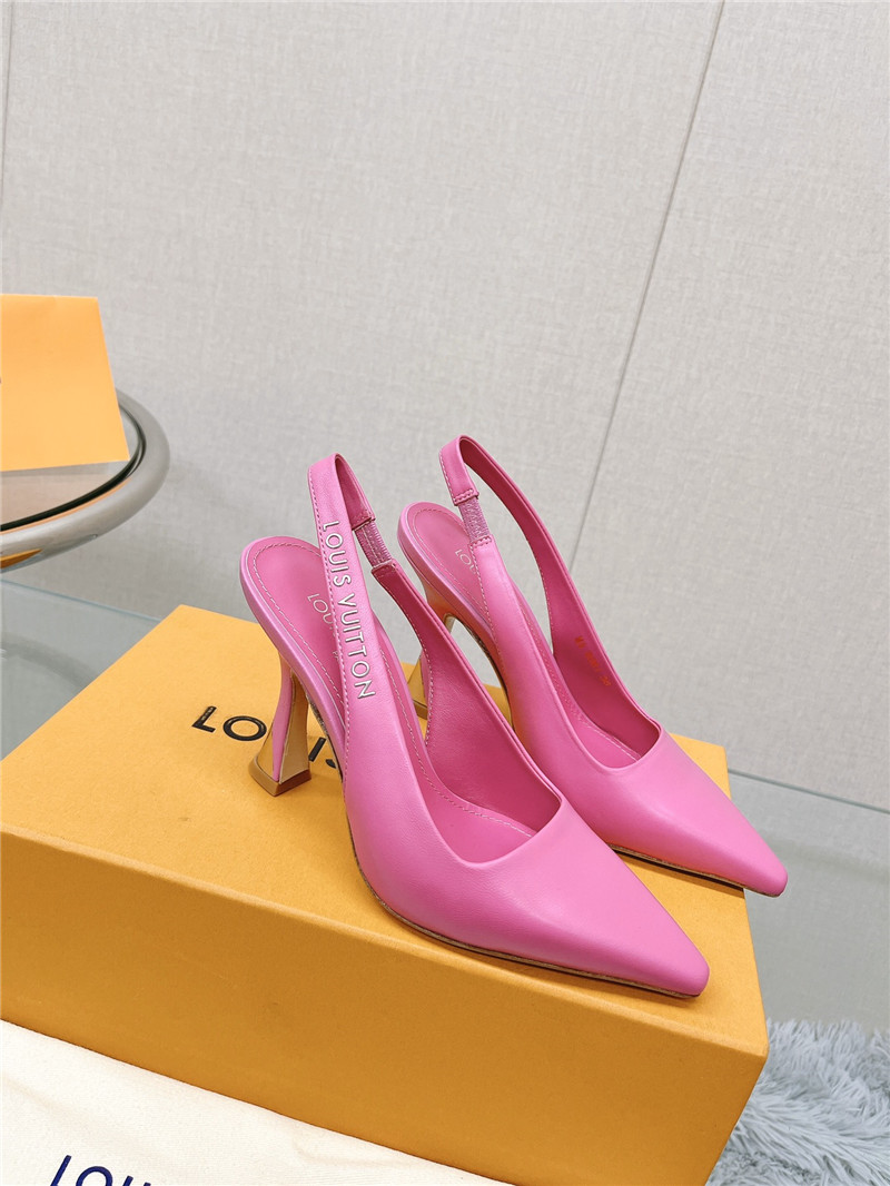 louis vuitton LV early spring new slingback high heels - Sneaker Replica Workshop