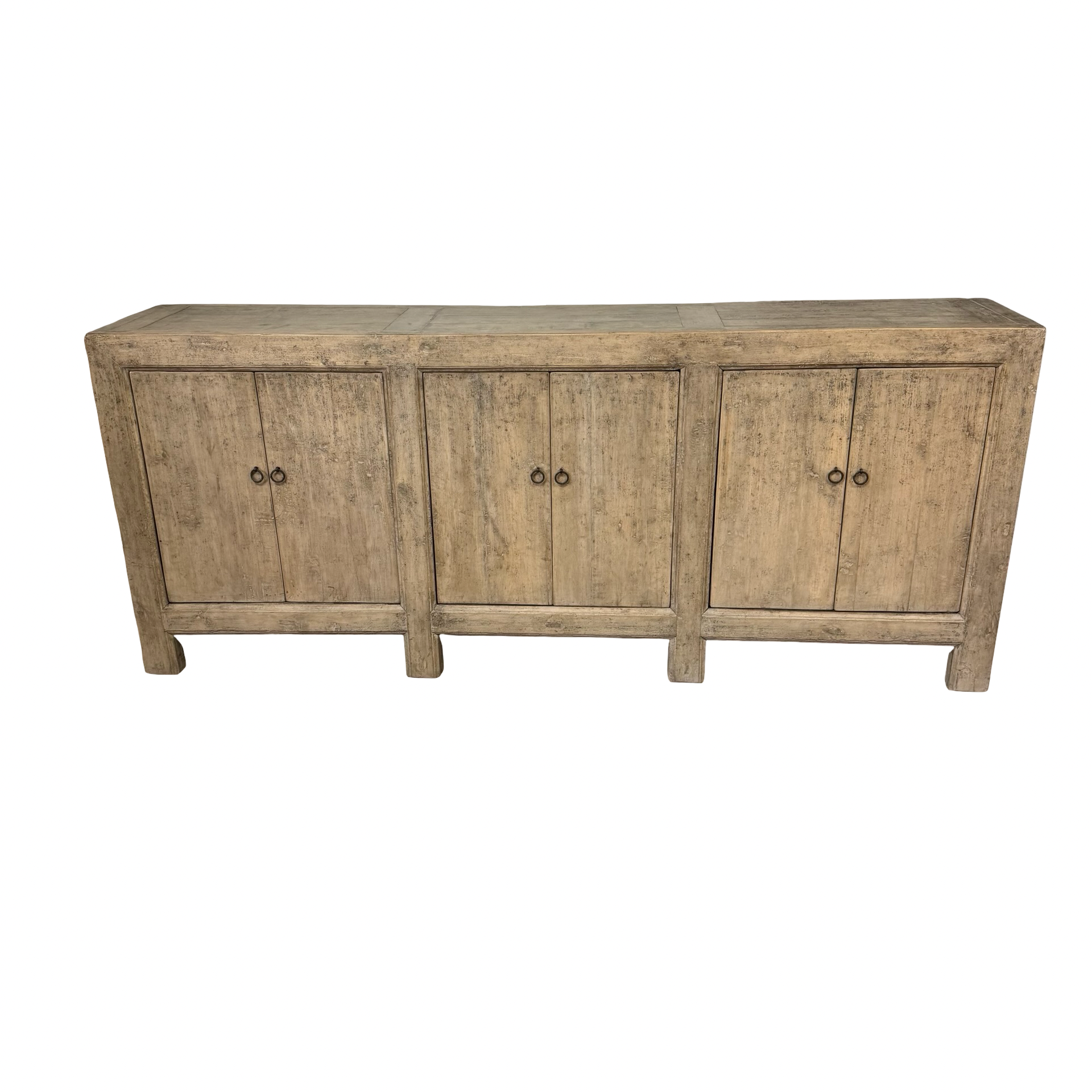 Dressoir 6 deurs naturel finish uniek