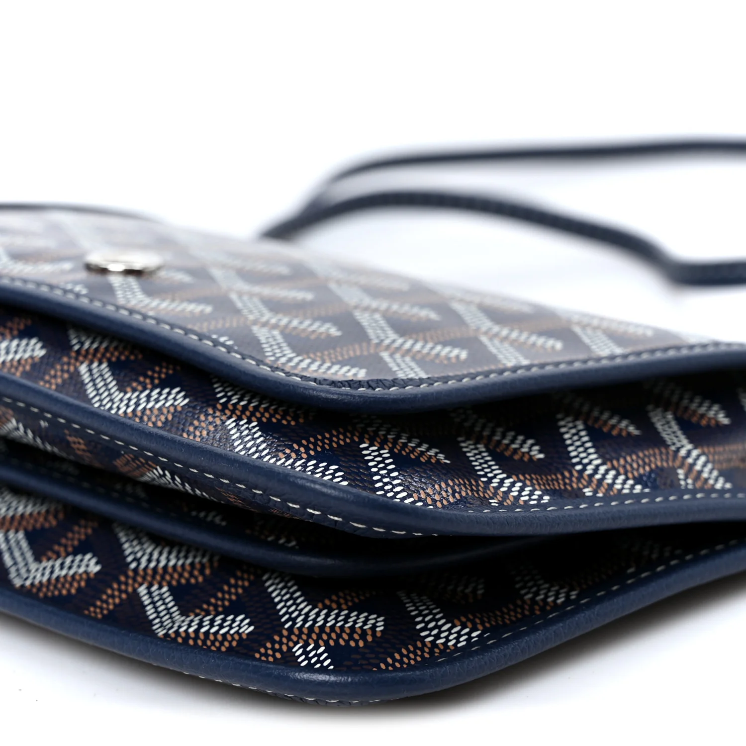 Goyardine Plumet Wallet Clutch Navy - Top Club