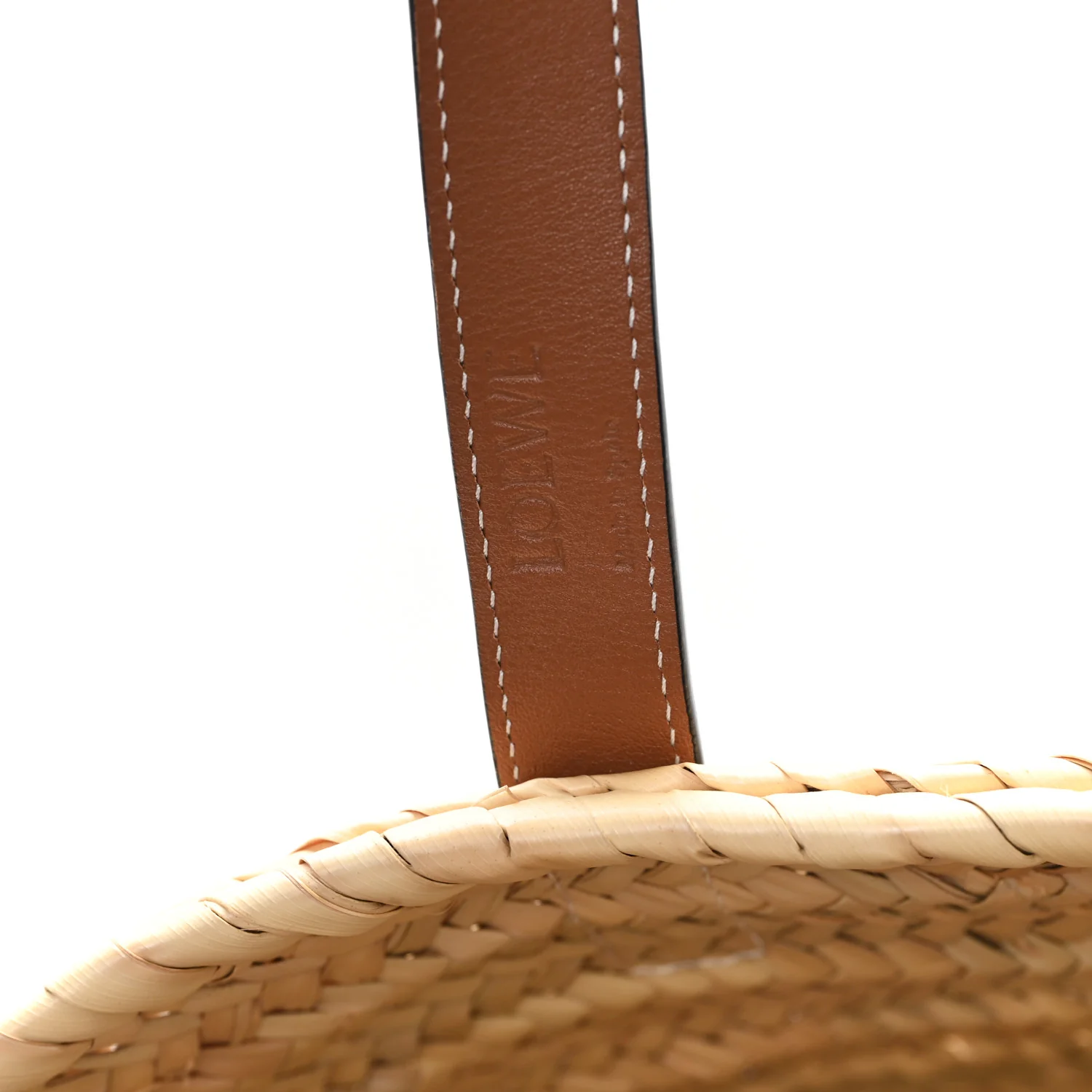 Raffia Large Basket Tote Bag Natural Tan - Top Club