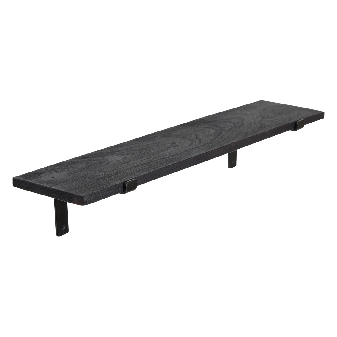Wandplank Factory zwart set van 3 - ACFW67