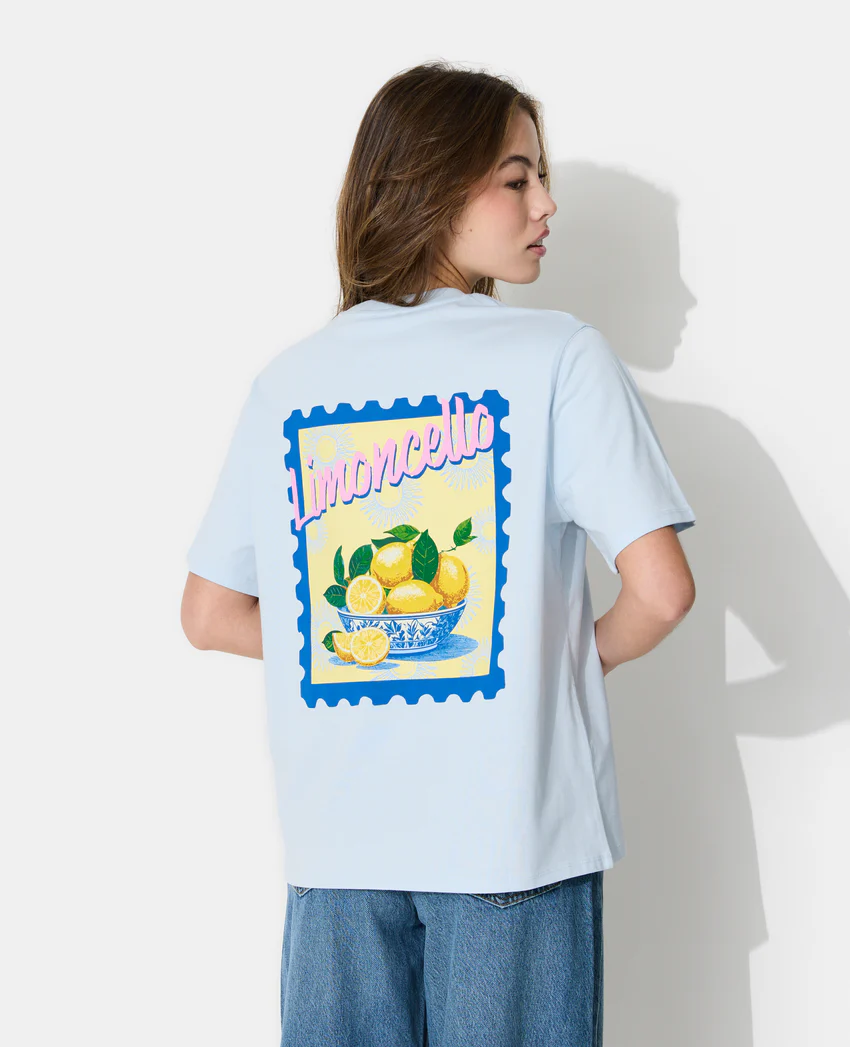 Pimkie T-shirt oversize avec print devant et dos