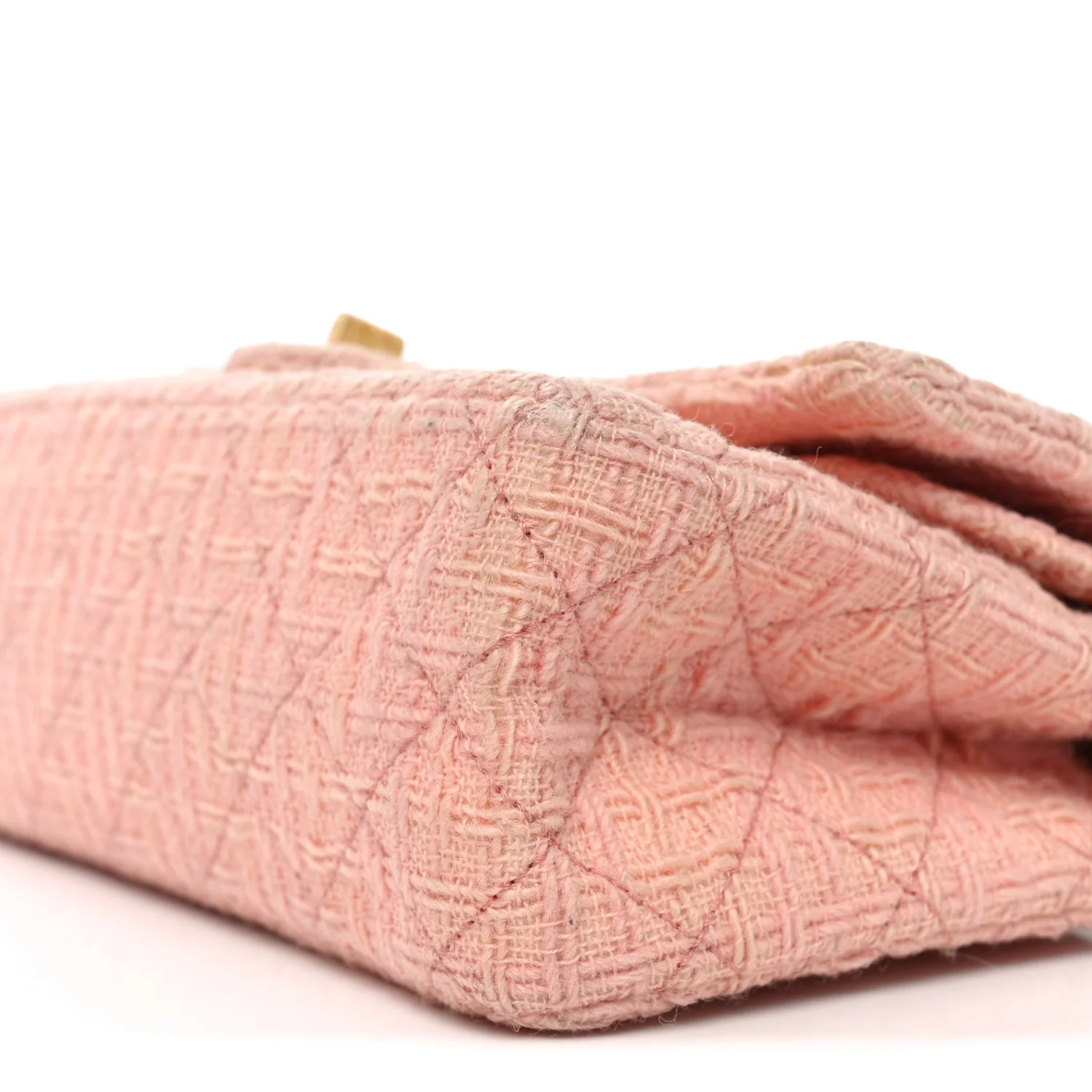 Wool Tweed Quilted 2.55 Reissue 225 Flap Light Pink - Top Club