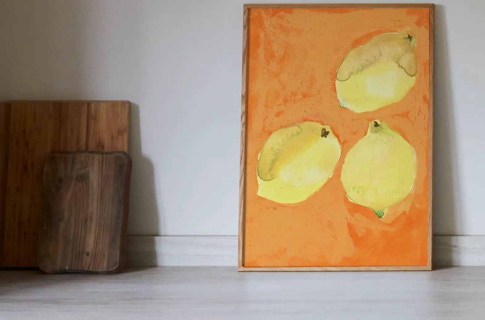 Poster Lemons 30 x 40 cm