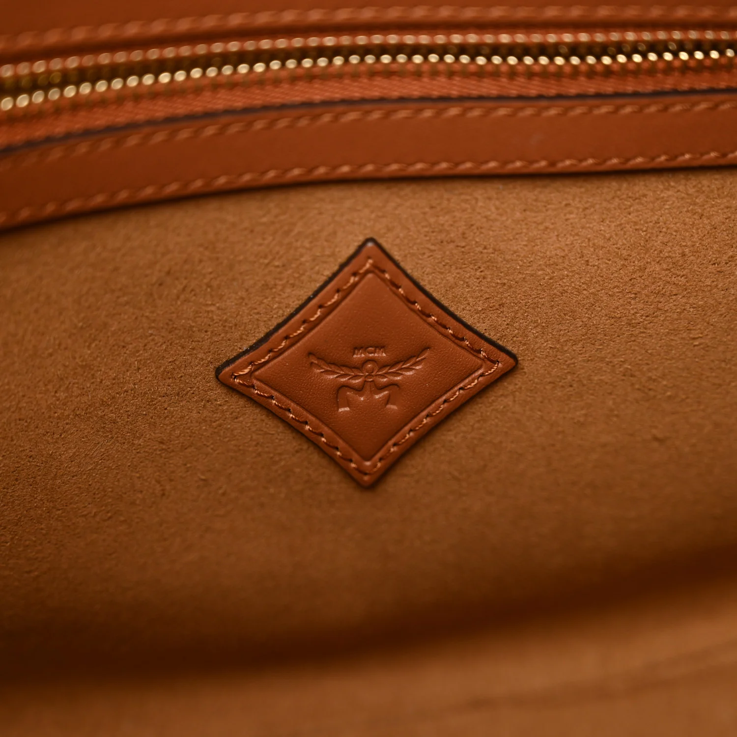 Lauretos Nappa Medium Himmel Hobo Cognac - Top Club