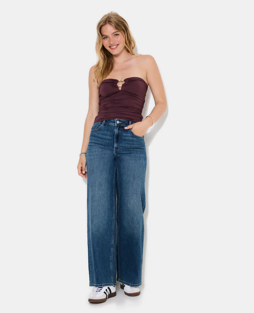 Pimkie Top bustier avec boucle dorée