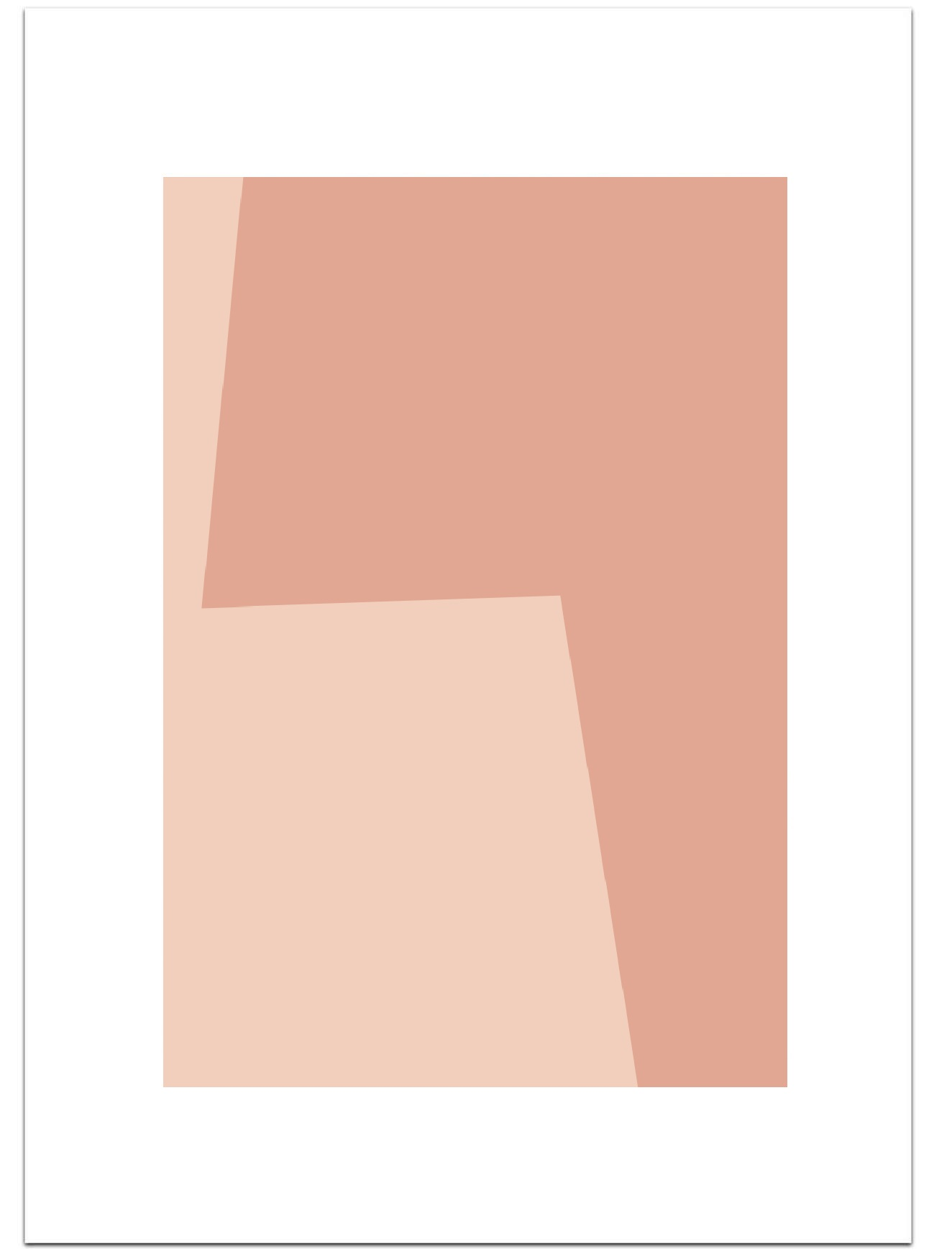 Poster Composition 30 x 40 cm