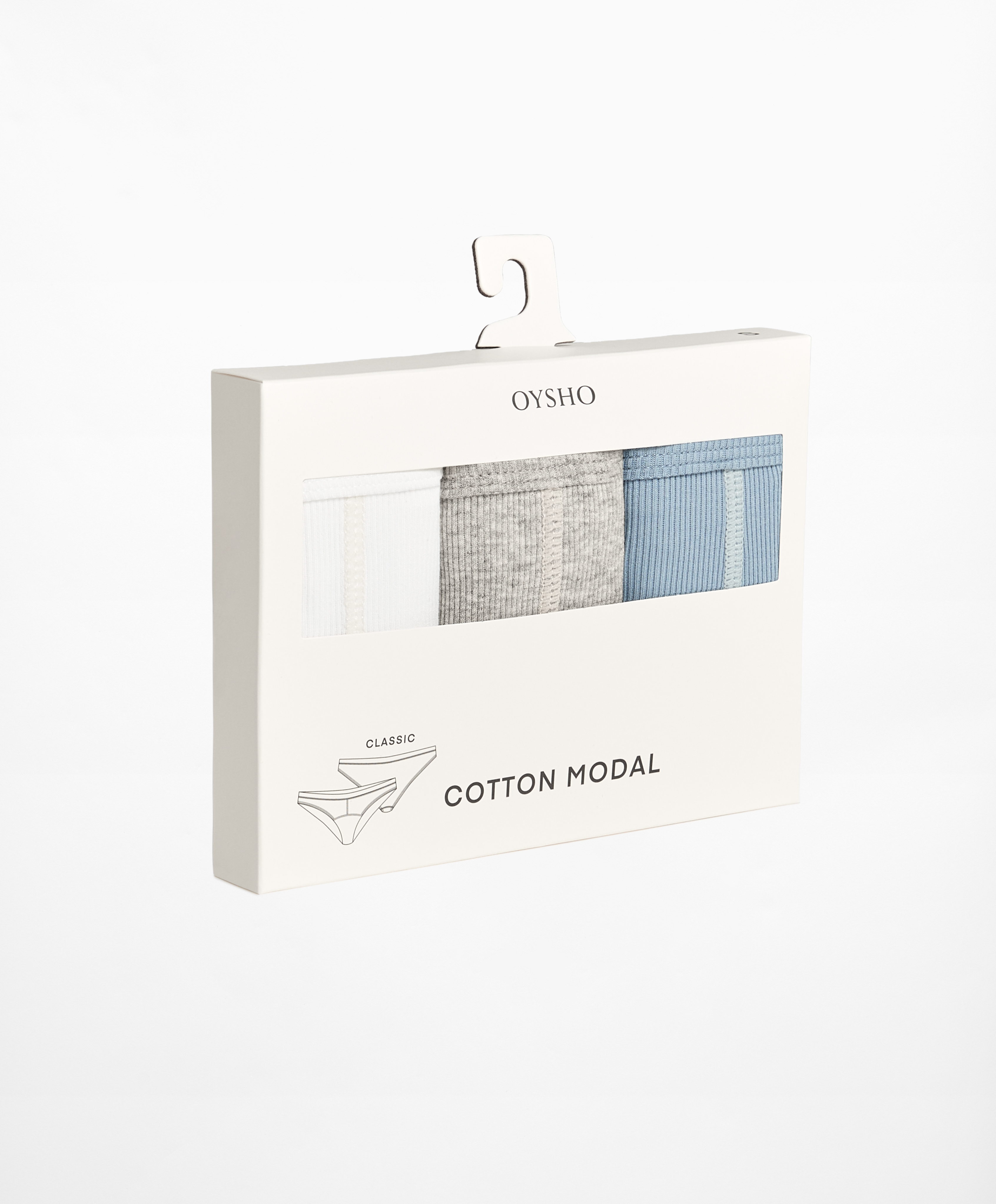 OYSHO 3 rib classic briefs