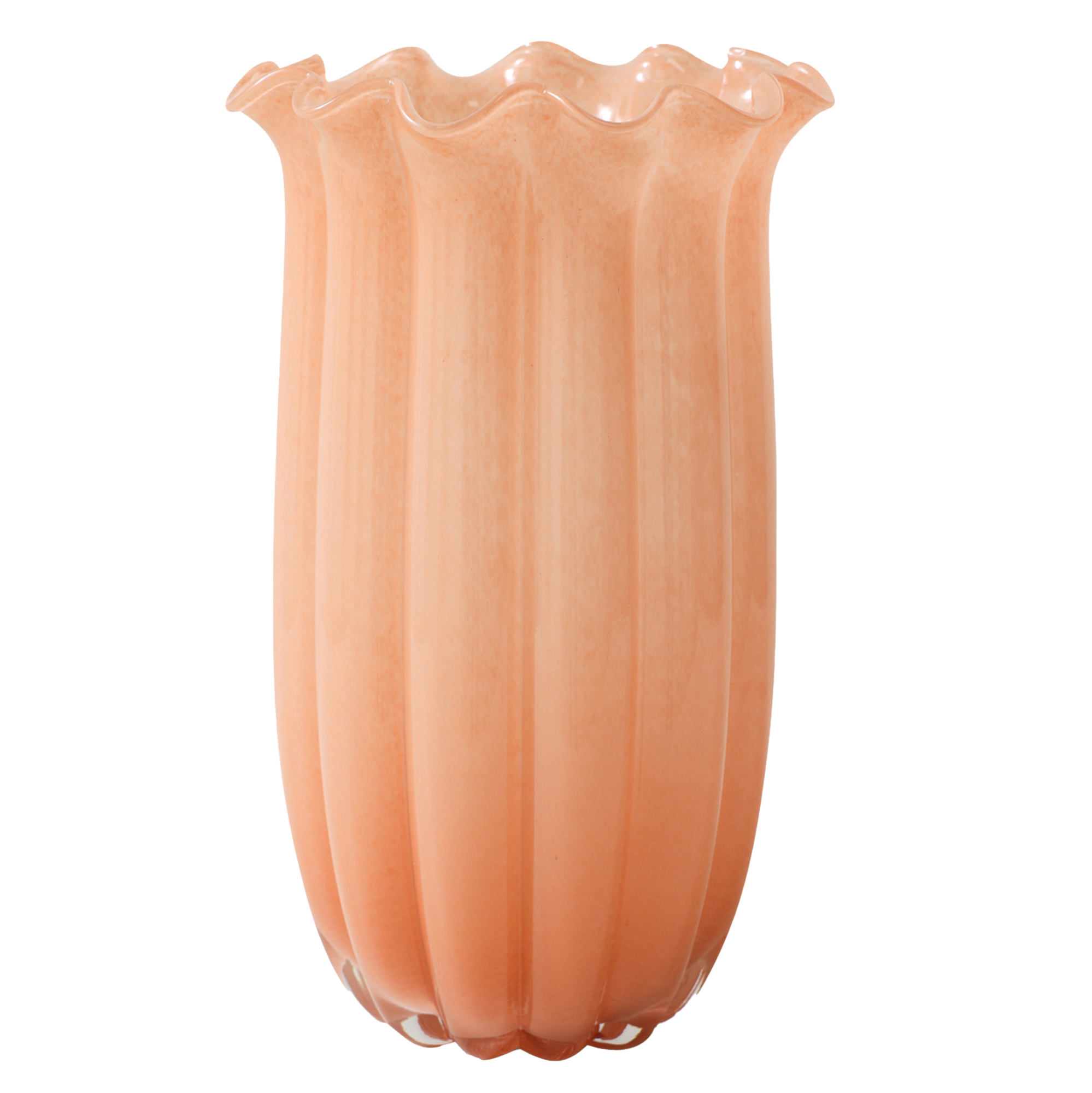Vaas hoog peach