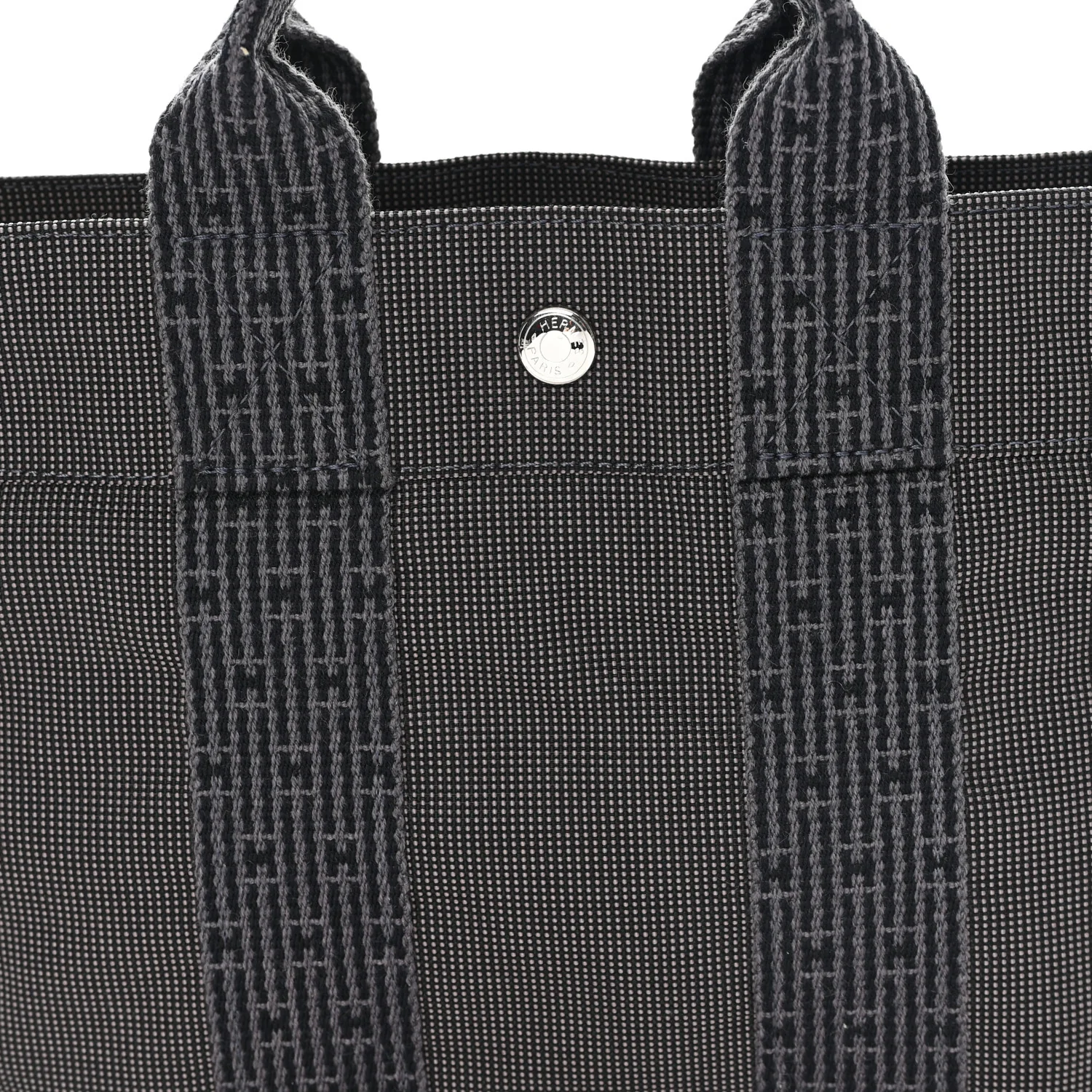 Canvas Herline PM Tote Grey - Top Club