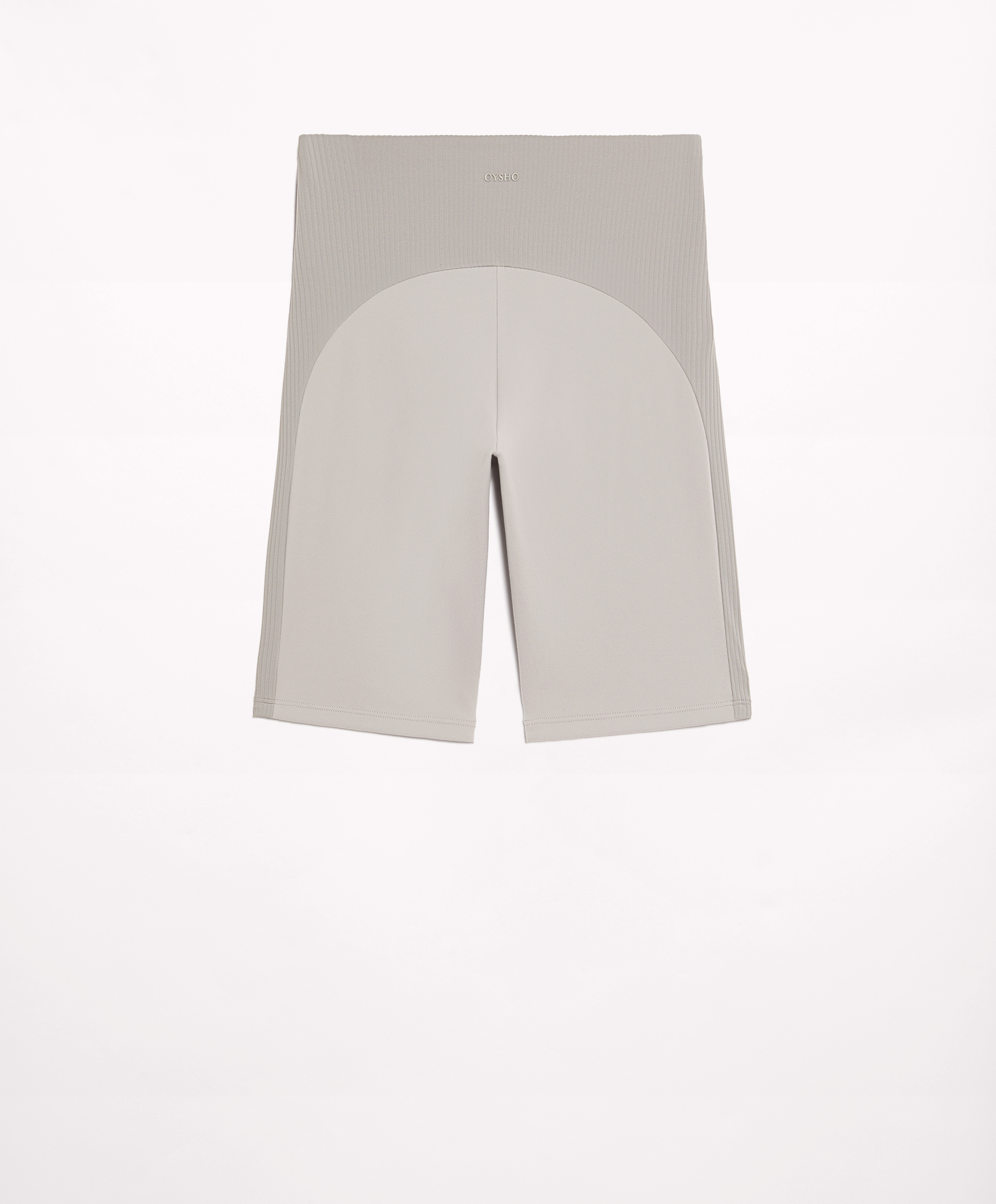 OYSHO Comfortlux high-rise rib 20 cm cycle leggings