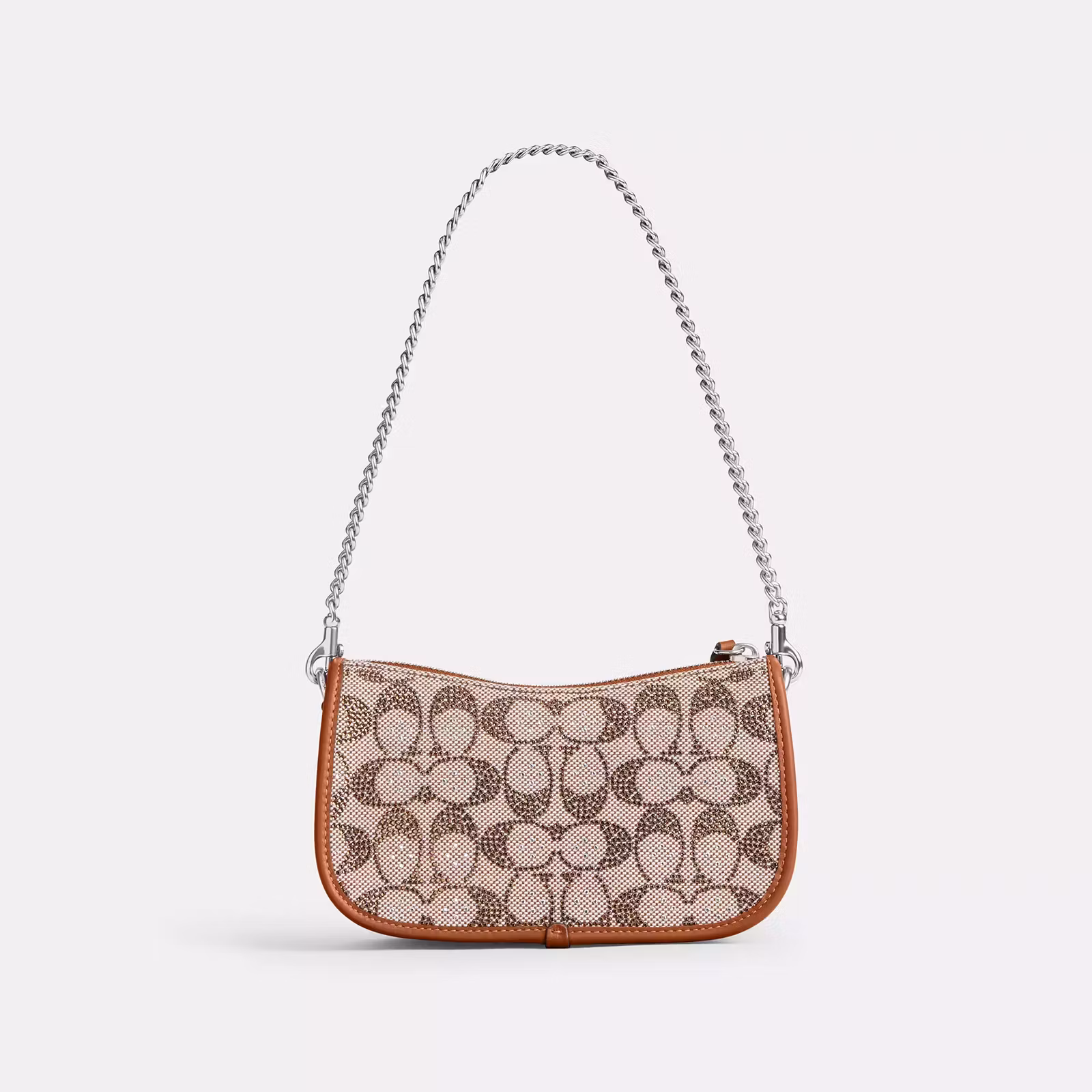 COACH Swinger 20 In Crystal Signature Jacquard