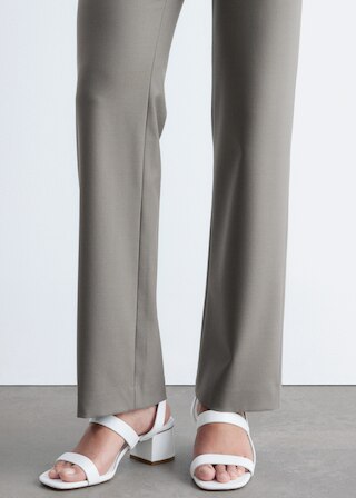 & Other Stories STRAPPY BLOCK HEEL SANDALS