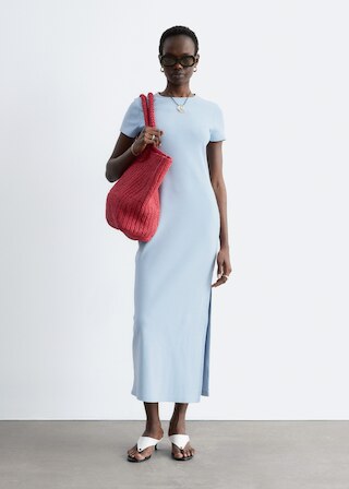 & Other Stories MIDI JERSEY DRESS
