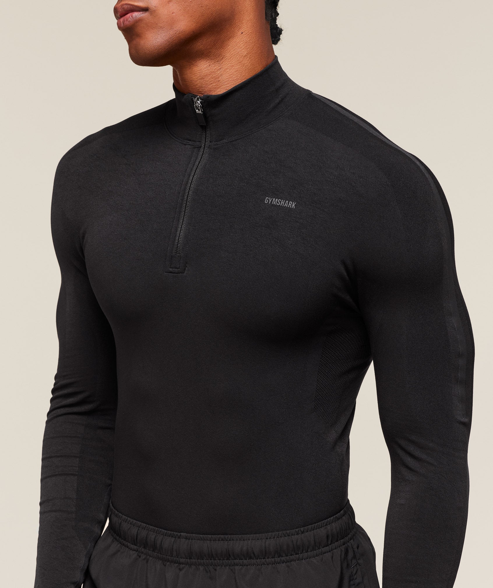 COACH everywear Warp Knit 1/4 Zip