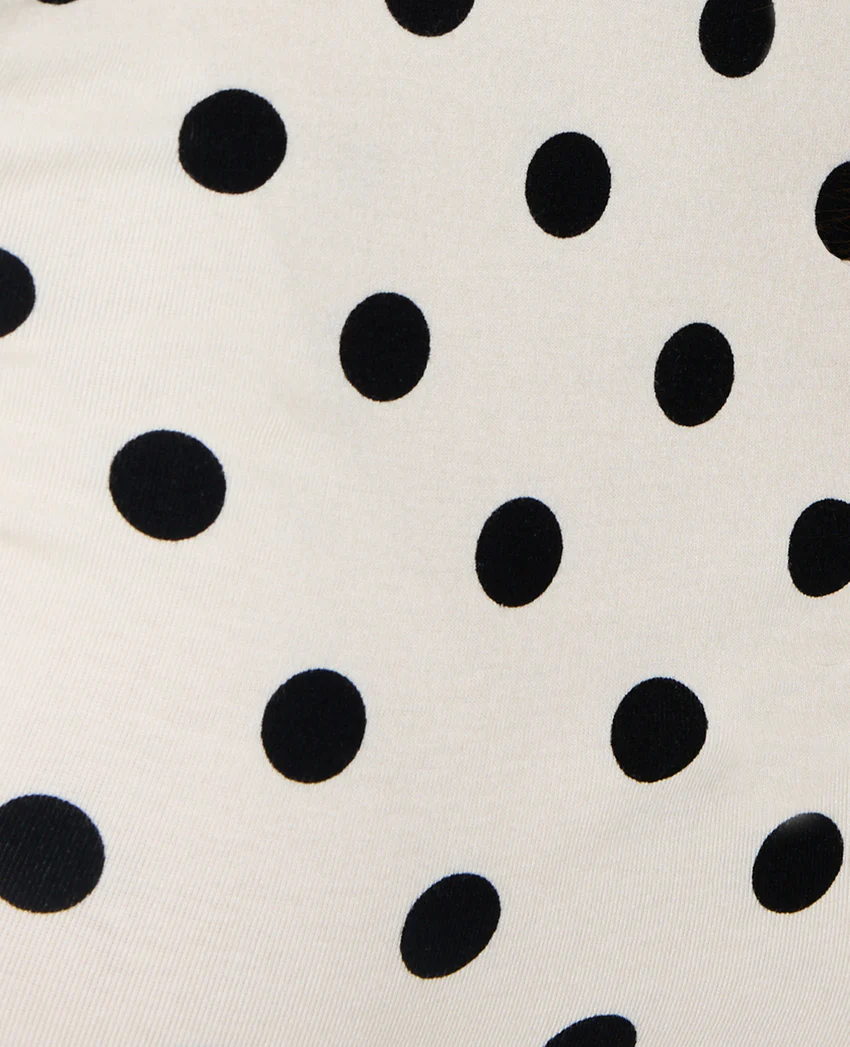 Pimkie T-shirt manches longues motifs pois