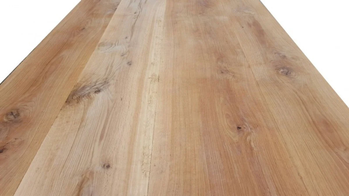 Luxury solid wood dining table solid oak 240cm Imperial - heavy version