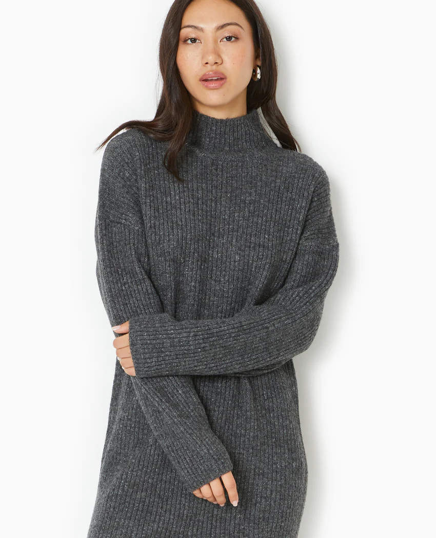 Pimkie Robe courte en maille côtelée
