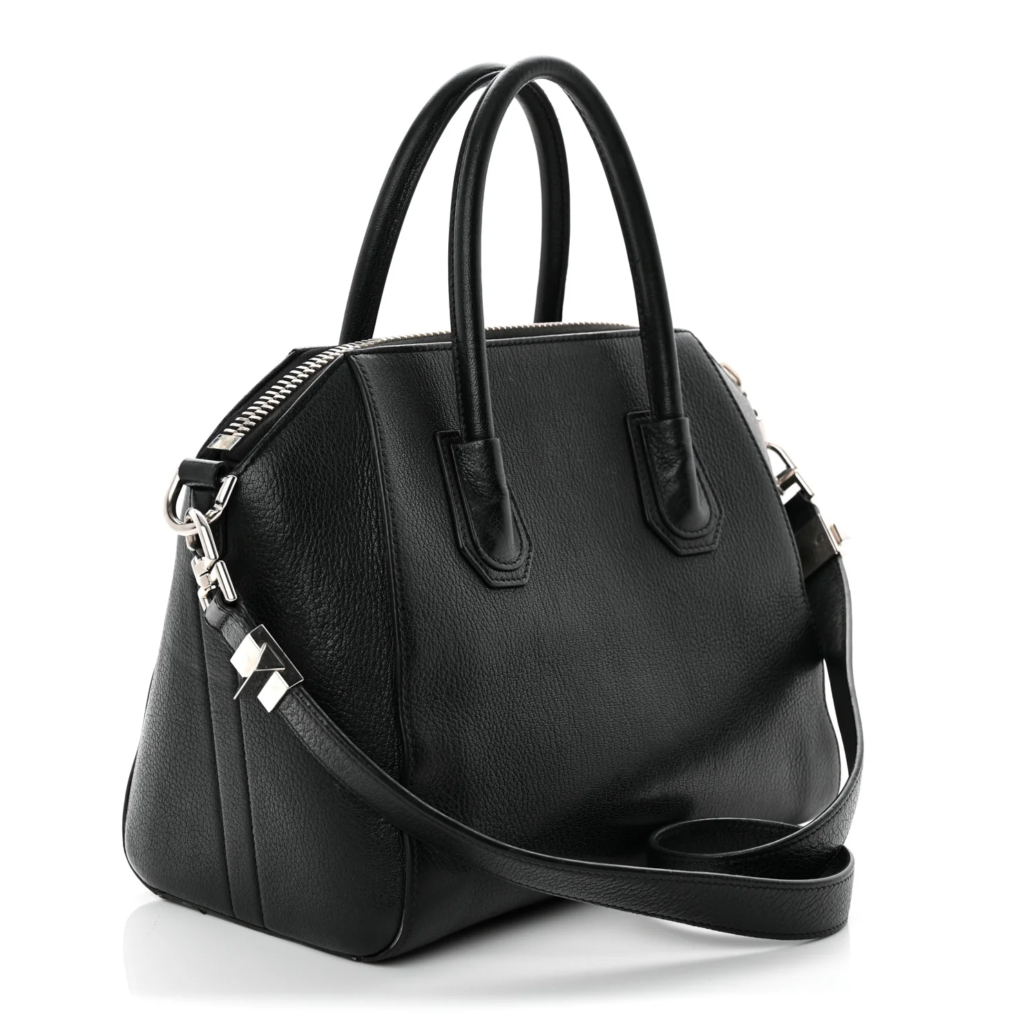 Sugar Goatskin Small Antigona Black - Top Club