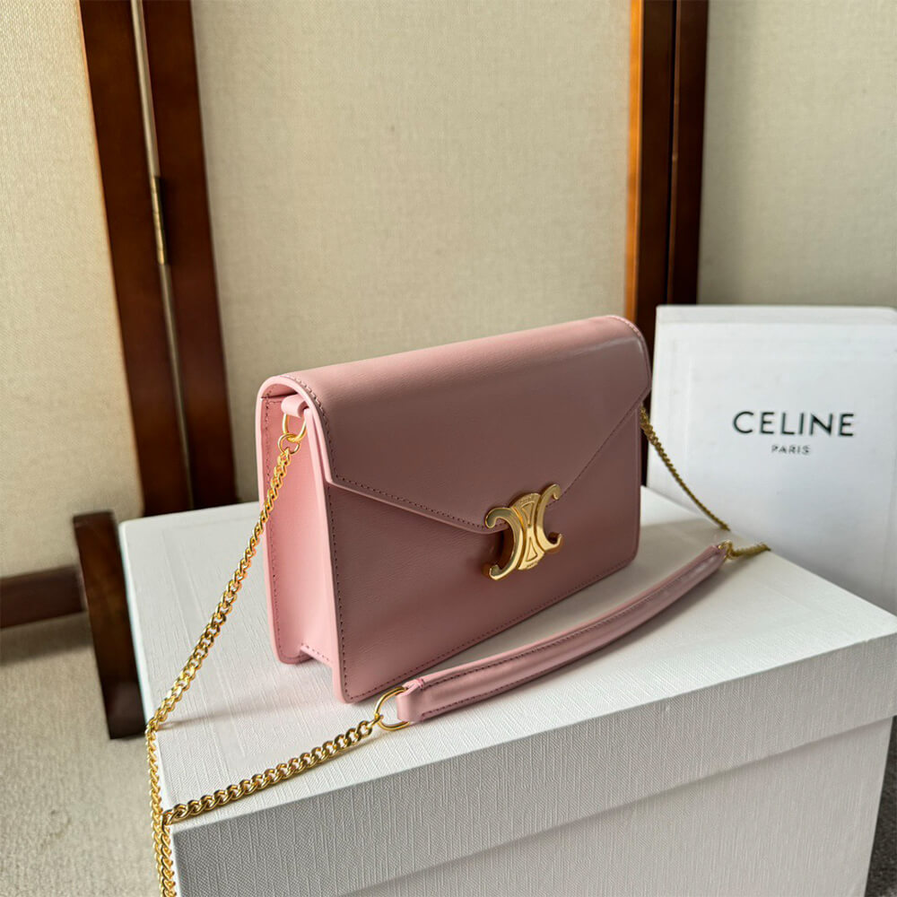 WALLET ON CHAIN MARGO in Shiny calfskin(HIGH-END GRADE) - Top Club