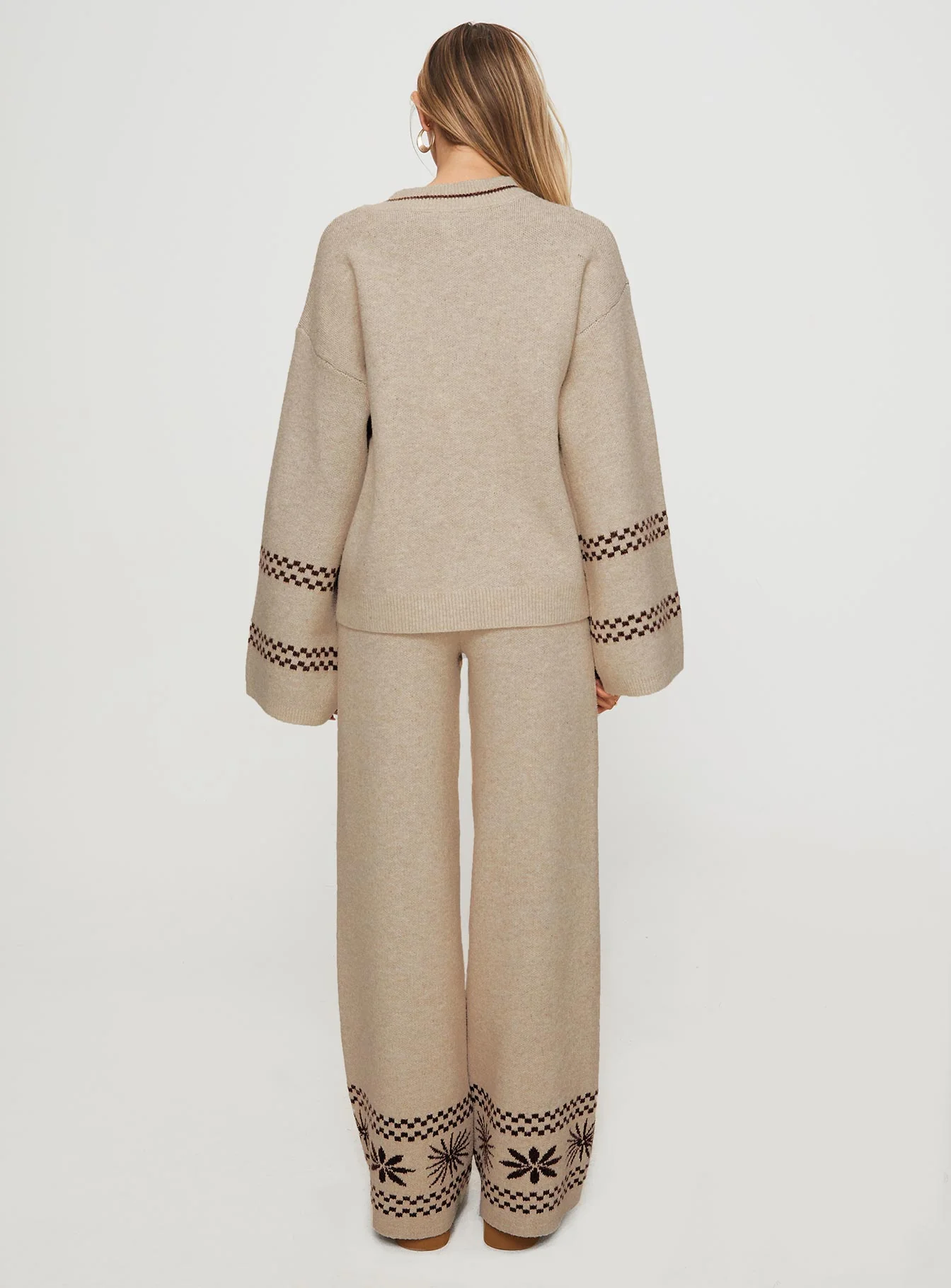 Anok Star Pants Brown / Cream