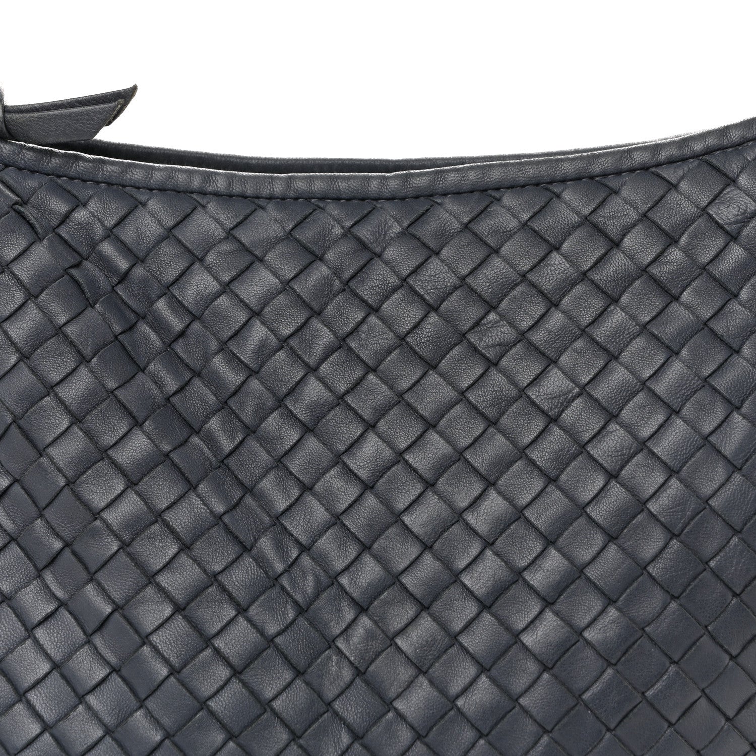 Nappa Intrecciato Medium Veneta Hobo Atlantic - Top Club