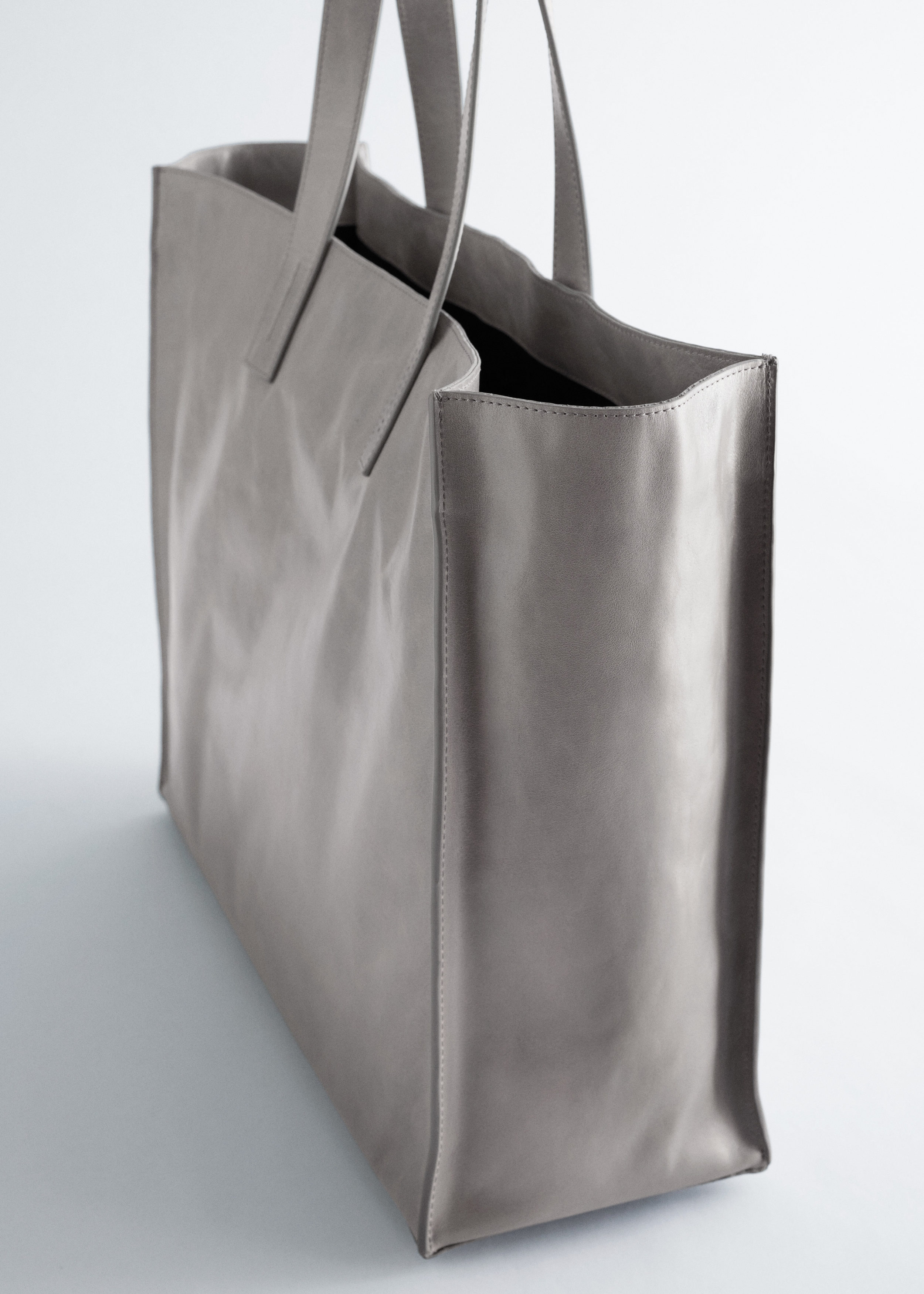& Other Stories LEATHER TOTE BAG