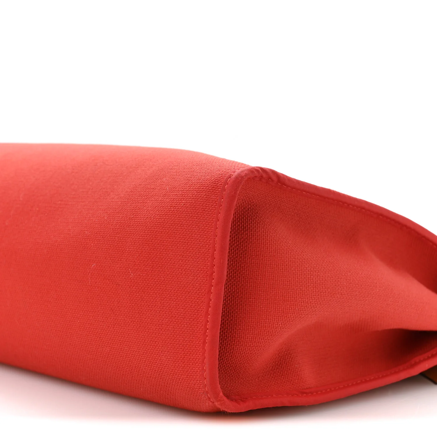 Vache Hunter Toile Herbag Zip 31 PM Rouge Tomate Natural - Top Club