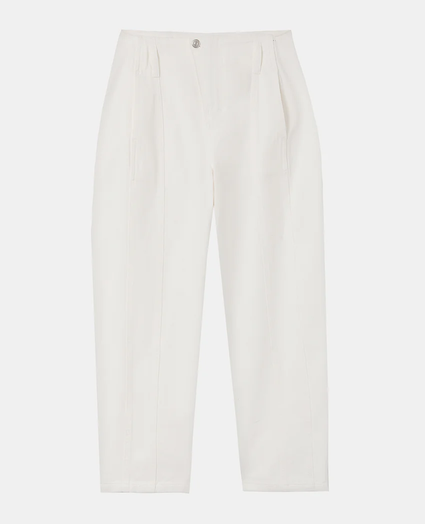 Pimkie Jean barrel avec jeux de couture et bouton décalé