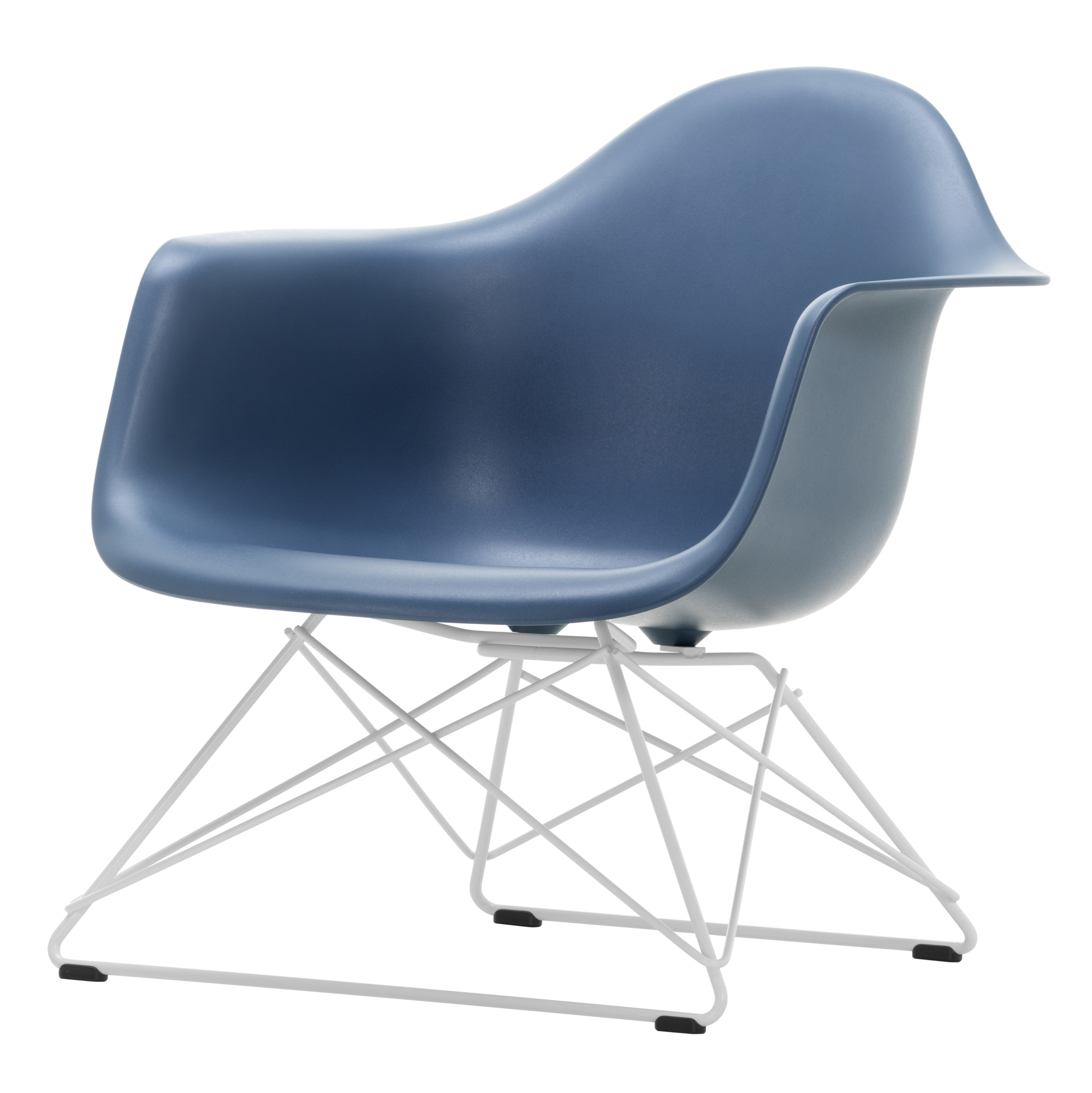 Fauteuil LAR RE wit Sea Blue