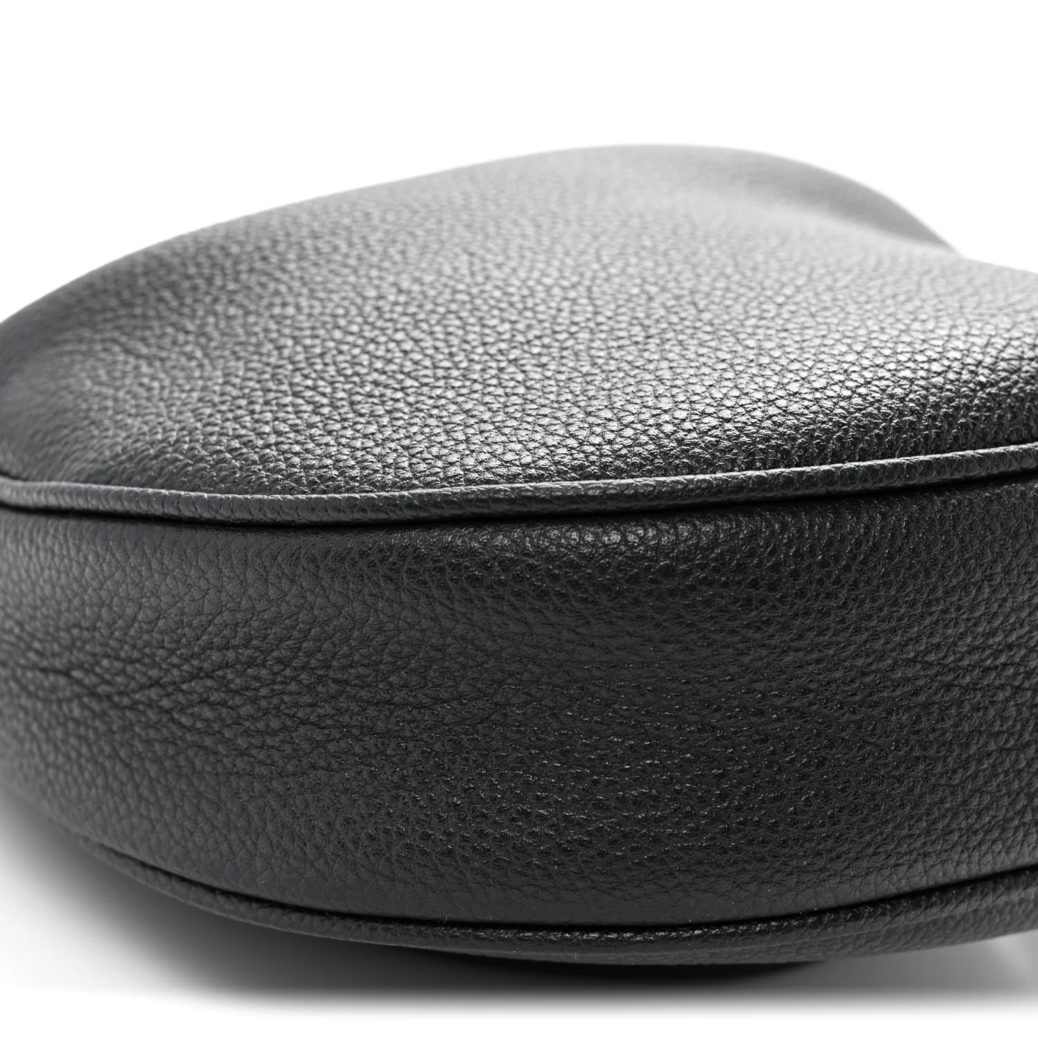 Supple Grained Calfskin Teen Lulu Shoulder Bag Black - Top Club