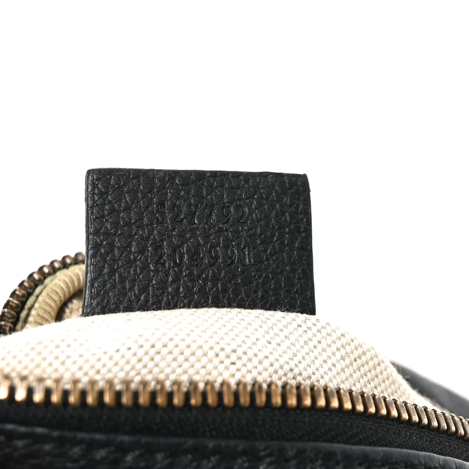 Grained Calfskin Small Logo Belt Bag Black - Top Club