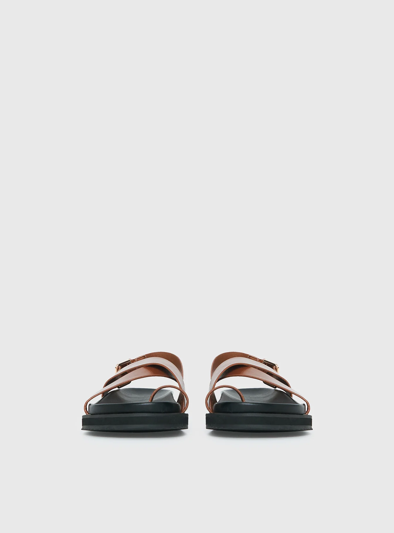 Billini Tennie Sandals Tan / Black