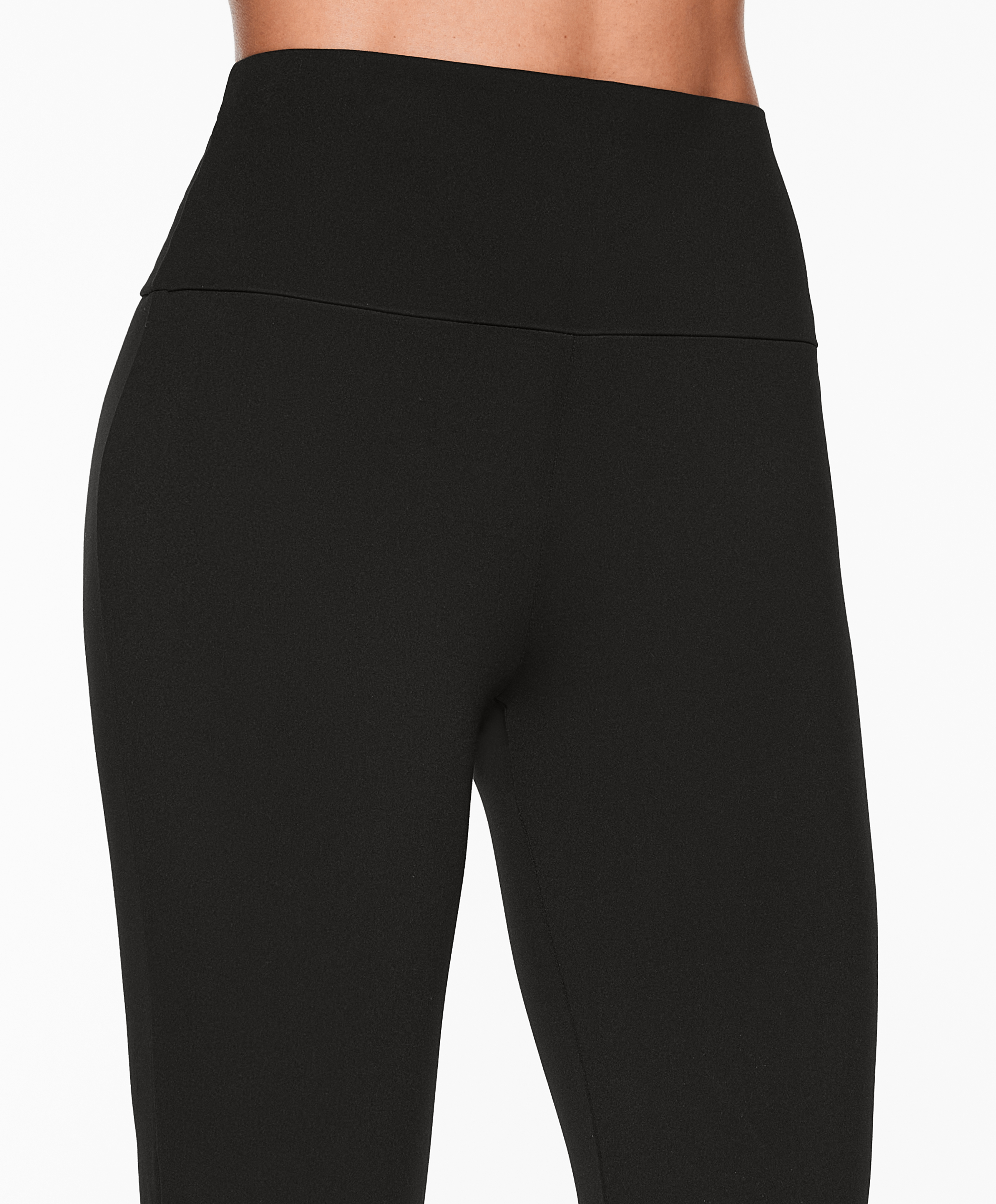 OYSHO Comfortlux slit flare trousers