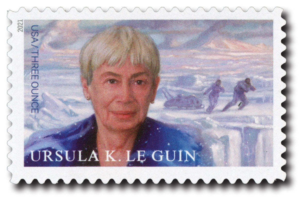 2021 Three Ounce Literary Arts Stamps: Ursula K. Le Guin