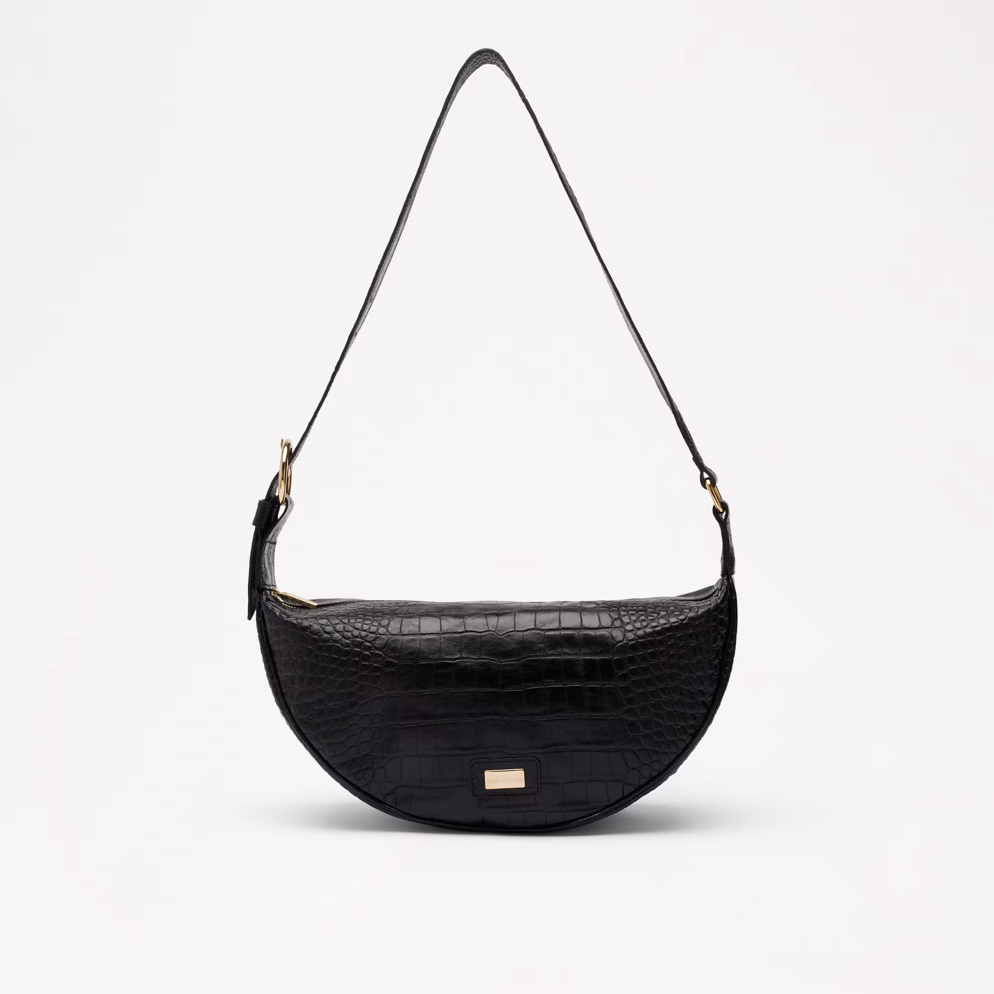 ParabolaHalf Moon Crossbody Bag