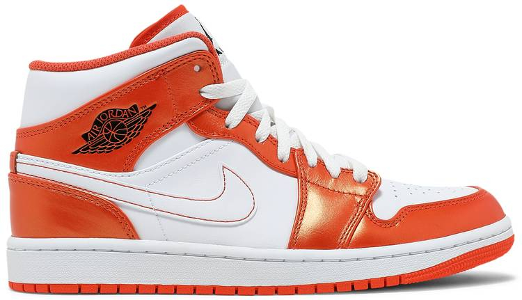 Air Jordan 1 Mid SE  Electro Orange  DM3531-800 - Sneaker Replica Workshop