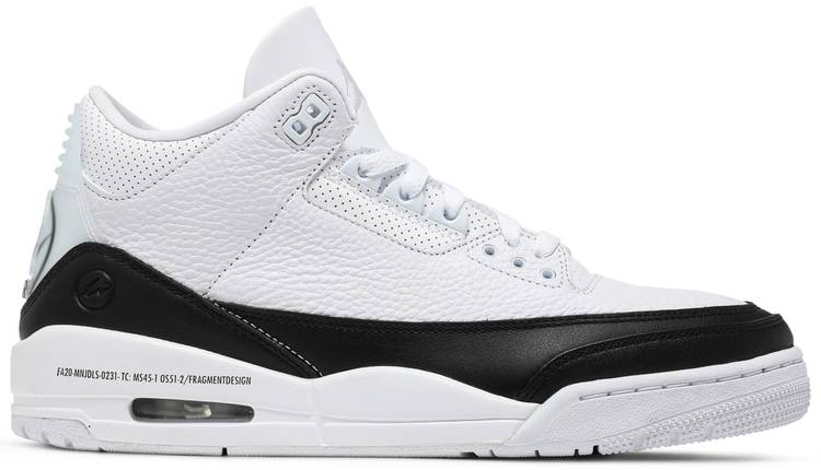 Fragment Design x Air Jordan 3 Retro SP  White  DA3595-100 - Sneaker Replica Workshop
