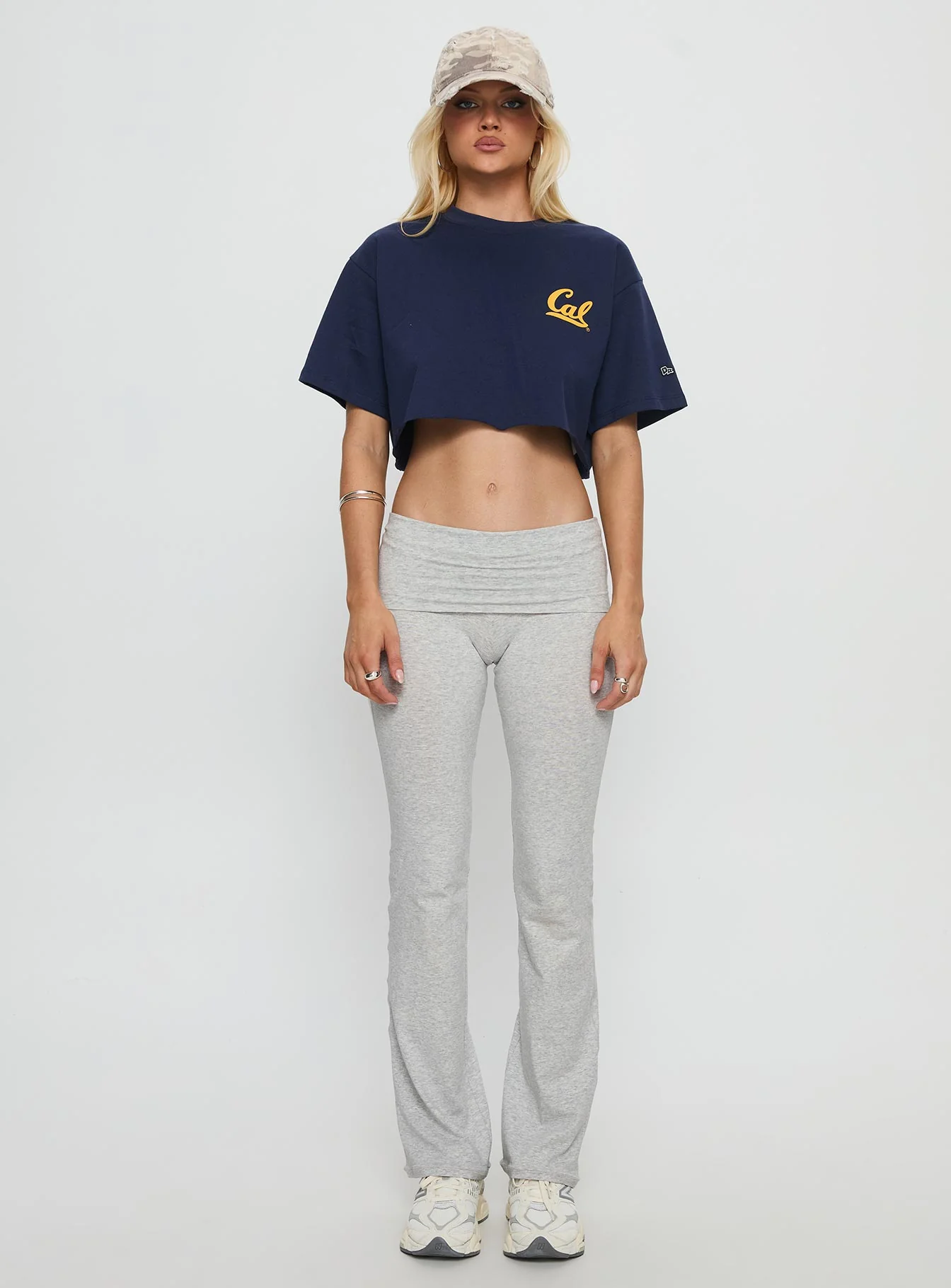 UC Berkeley Track Tee Blue