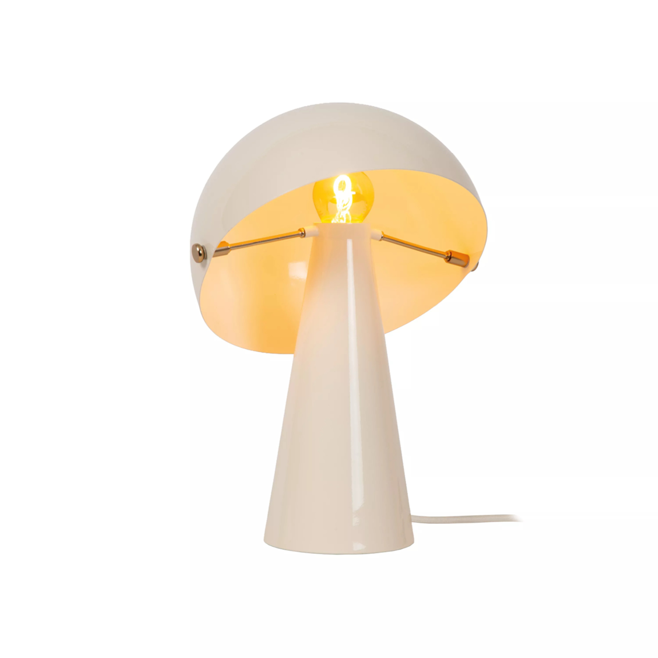 Tafellamp Barone Ø23 cm beige