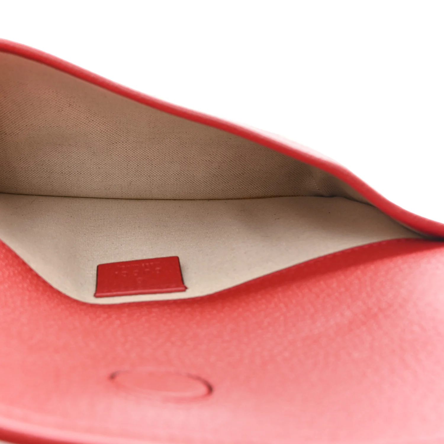 GG Supreme Monogram Apple Interlocking G Belt Bag Beige Multicolor Lobster Red - Top Club