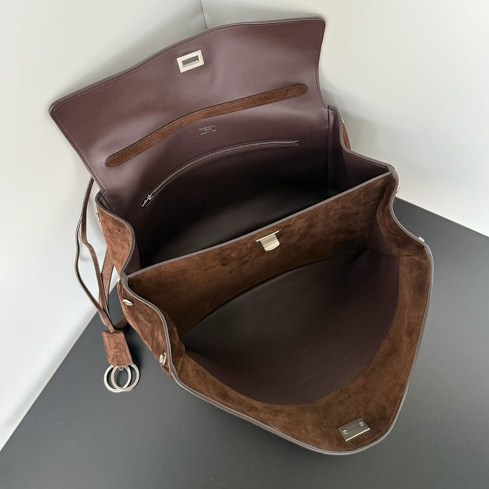 Balenciaga Rodeo Handbag Medium Suede(HIGH-END GRADE) - Top Club