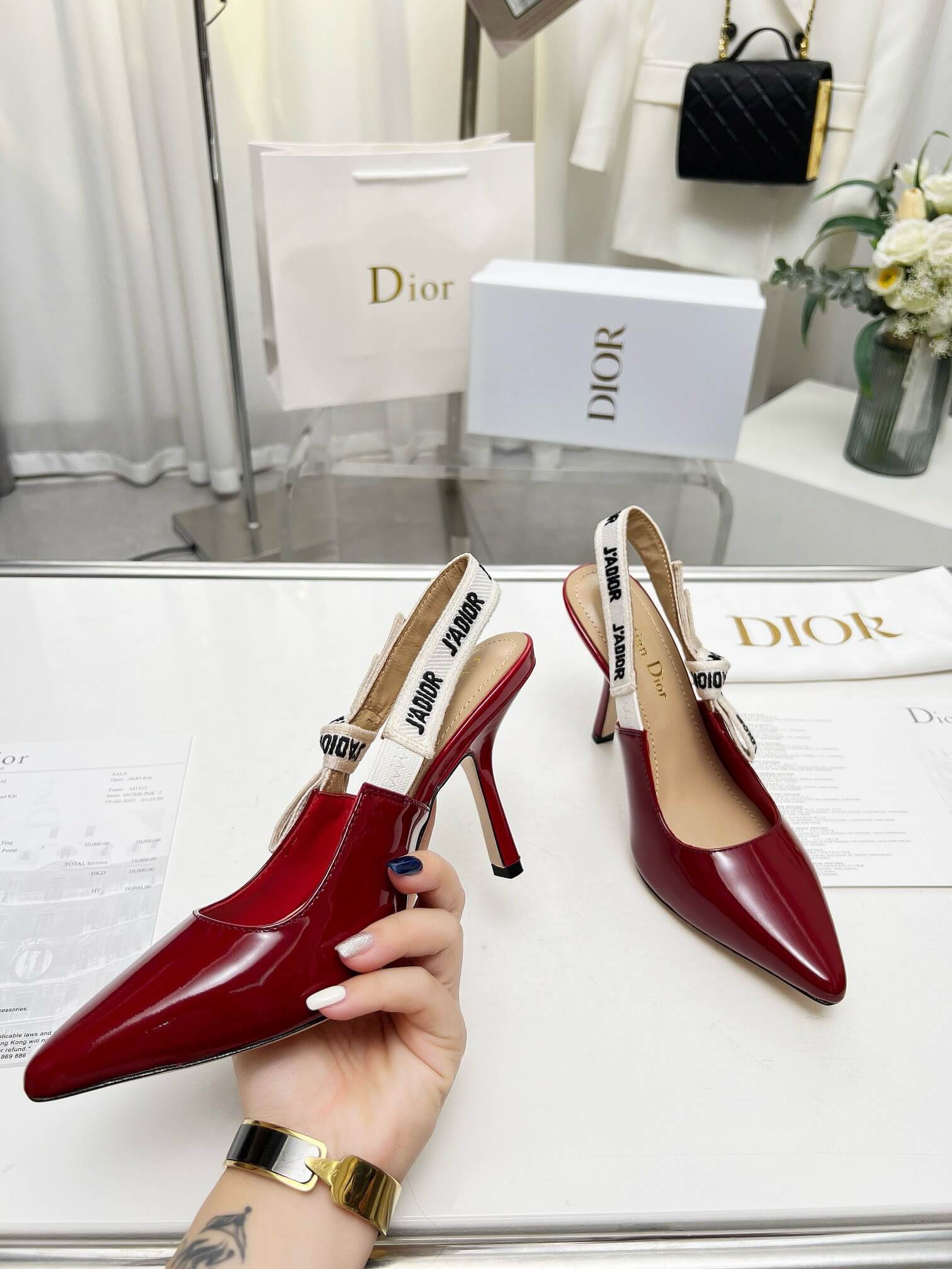 J Adior Slingback Pump - Top Club