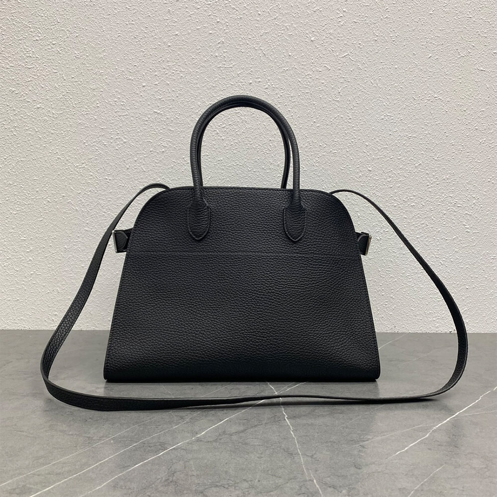 THE ROW Margaux 12 leather top-handle bag - Top Club