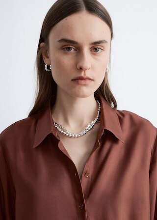 & Other Stories RELAXED SILK SHIRT