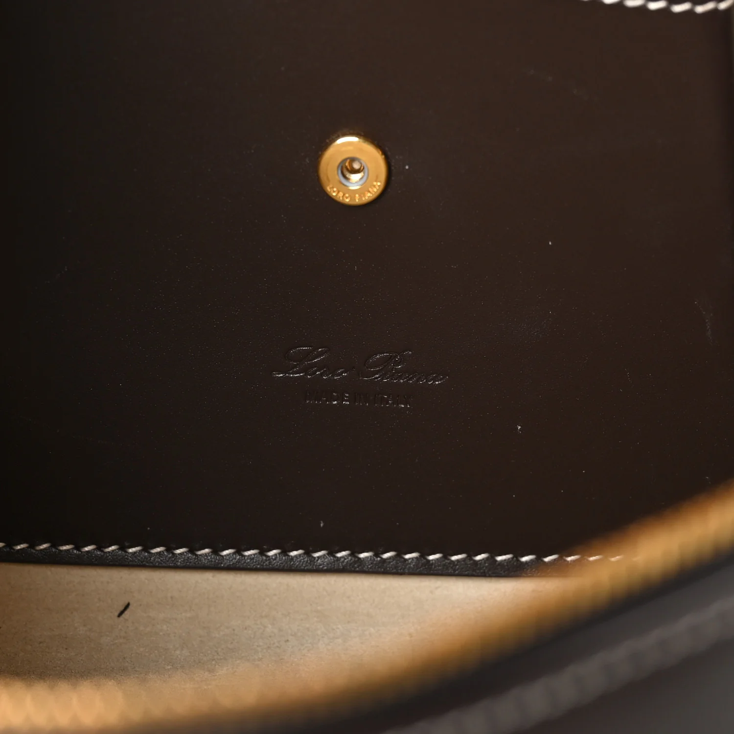 Smooth Calfskin Extra Bag L27 Dark Choco Licorice - Top Club