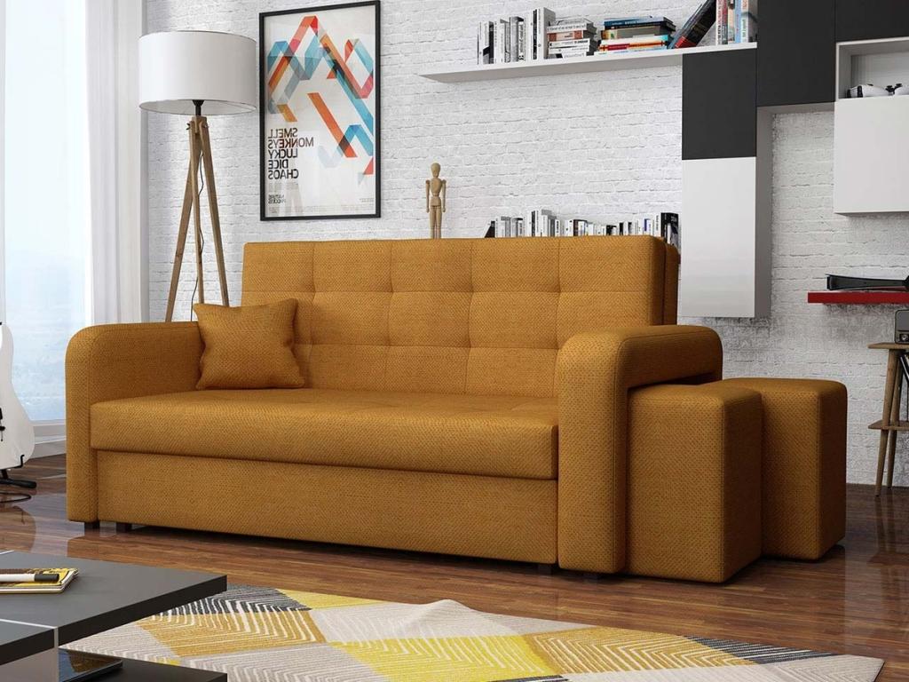 Pratcas Sofá-cama Columbus 158, Caja de ropa de cama, 85x178x98cm