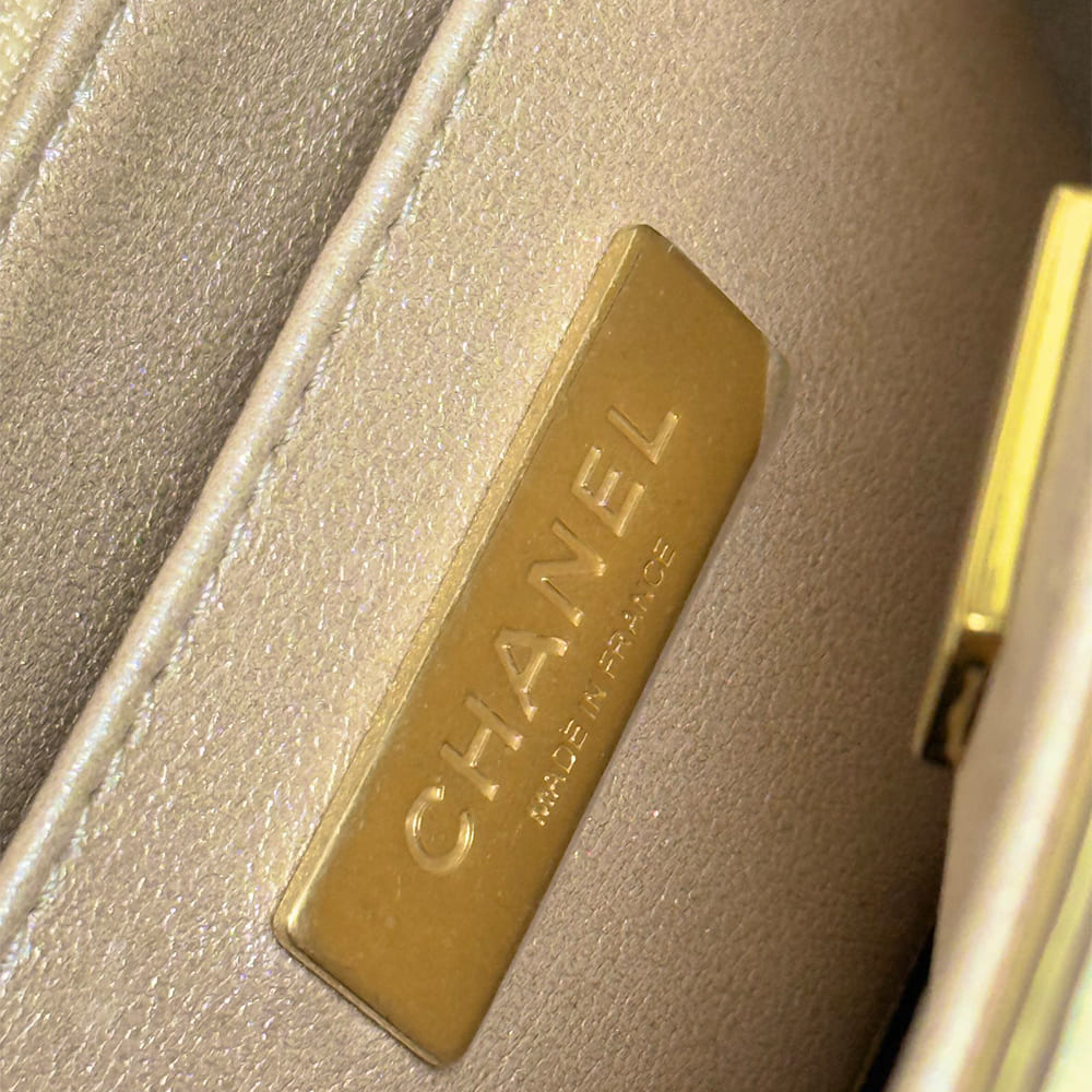 CHANEL Mini Flap Bag with Top Handle(high-end grade) - Top Club