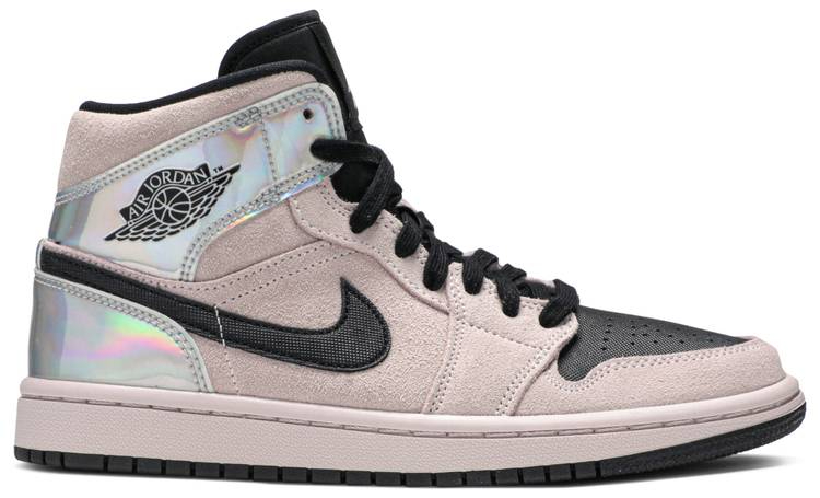 Wmns Air Jordan 1 Mid  Iridescent  BQ6472-602 - Sneaker Replica Workshop